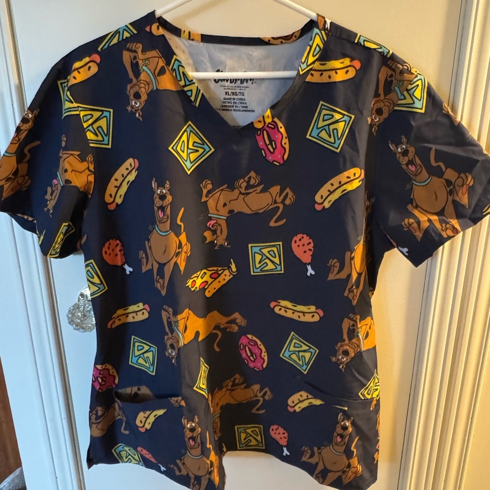 Scooby Doo scrub top